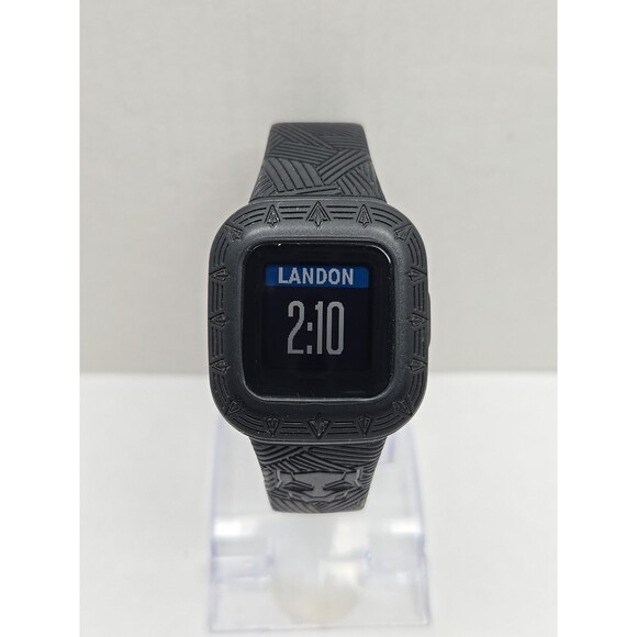Garmin Vivofit Jr 3 Marvel Black Panther Kids Activity Tracker Watch New Battery - Picture 1 of 12